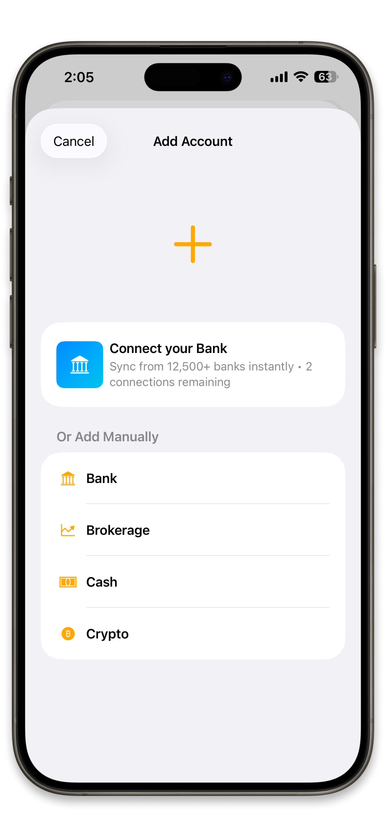 Simple Wallet real-time balance updates across all connected accounts